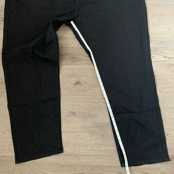 Good Counsel Big and Tall‎ Plus Size Malone Stretch Jeans Size 68/34 Black - NWT - Picture 9 of 11
